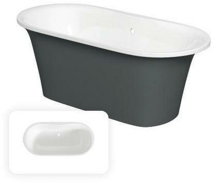 Ванна из искусственного камня Creto Aurora 170x80 8-1112 без гидромассажа