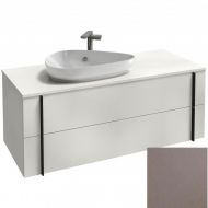 Тумба под раковину Jacob Delafon Nouvelle Vague 120 EB3041-NR2 подвесная Коричневая кожа