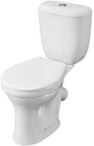 Унитаз компакт Santeri Виктория 1.P301.6.S00.00B.F с бачком и сиденьем