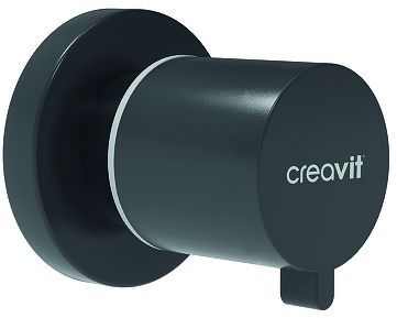 Запорный вентиль Creavit AC50L.ANM цвет Антрацит