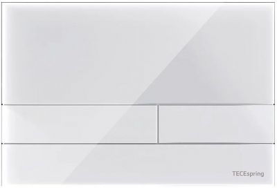 Клавиша смыва Tece Spring square S240850 цвет Белый глянцевый