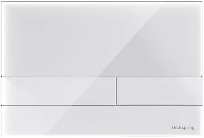 Клавиша смыва Tece Spring square S240850 цвет Белый глянцевый