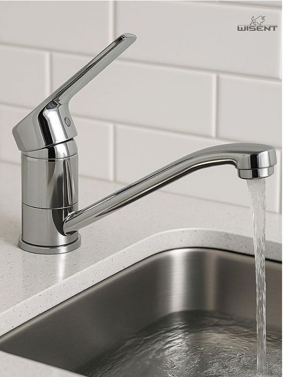 Смеситель для раковины Wisent WP45202 цвет Хром