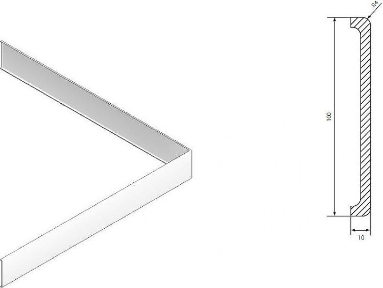 Панель для душевого поддона STWORKI Дублин 100x100 DBЭ0051 цвет Белый Панель для душевого поддона STWORKI Дублин 100x100 DBЭ0051 цвет Белый