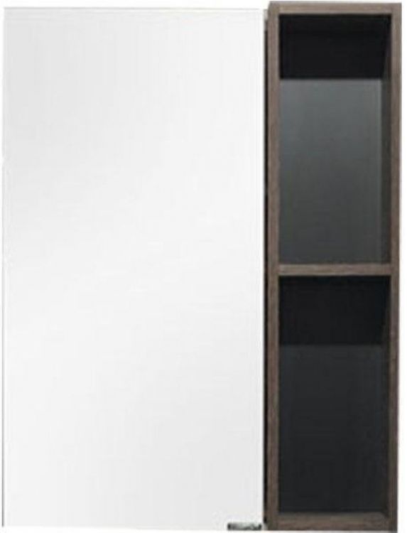 Зеркало со шкафом Comforty Франкфурт 60 00004150528 Дуб шоколадно-коричневый