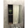 Зеркало со шкафом Comforty Франкфурт 60 00004150528 Дуб шоколадно-коричневый