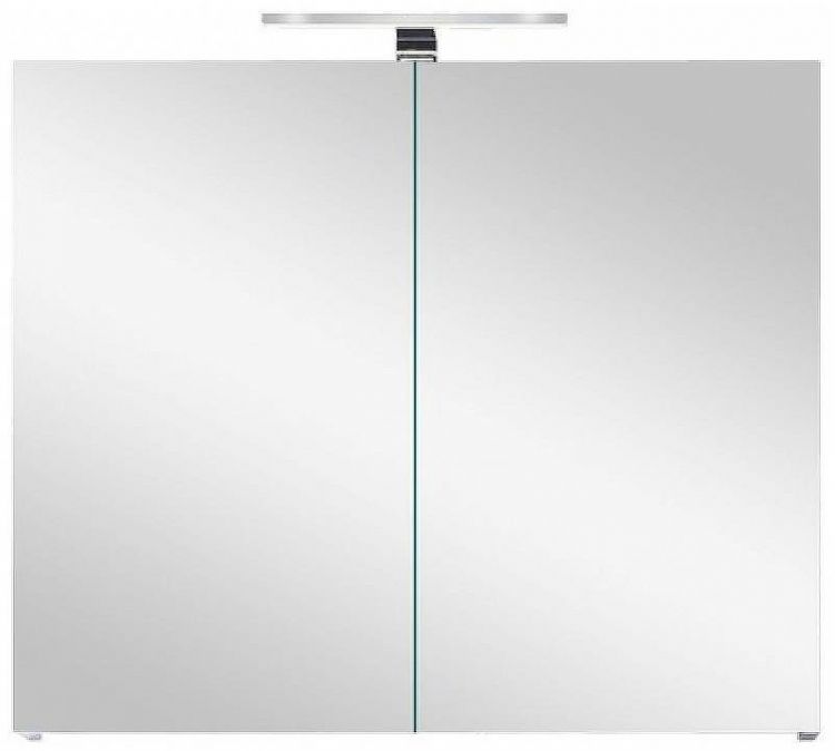 Зеркальный шкаф Orans BC-4023W 80 4023800w с подсветкой Белый глянец