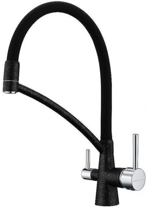 Смеситель для кухни Paulmark Siegen Si213111-308 Черный