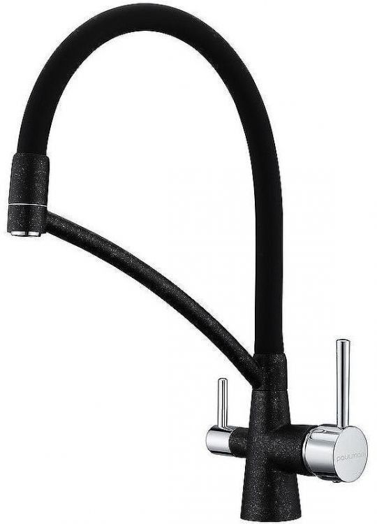 Смеситель для кухни Paulmark Siegen Si213111-308 Черный Смеситель для кухни Paulmark Siegen Si213111-308 Черный