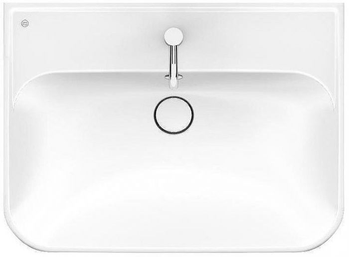 Тумба с раковиной Burgbad Iveo 80 SFEN080F2833G0161C0001*1 подвесная Белая глянцевая