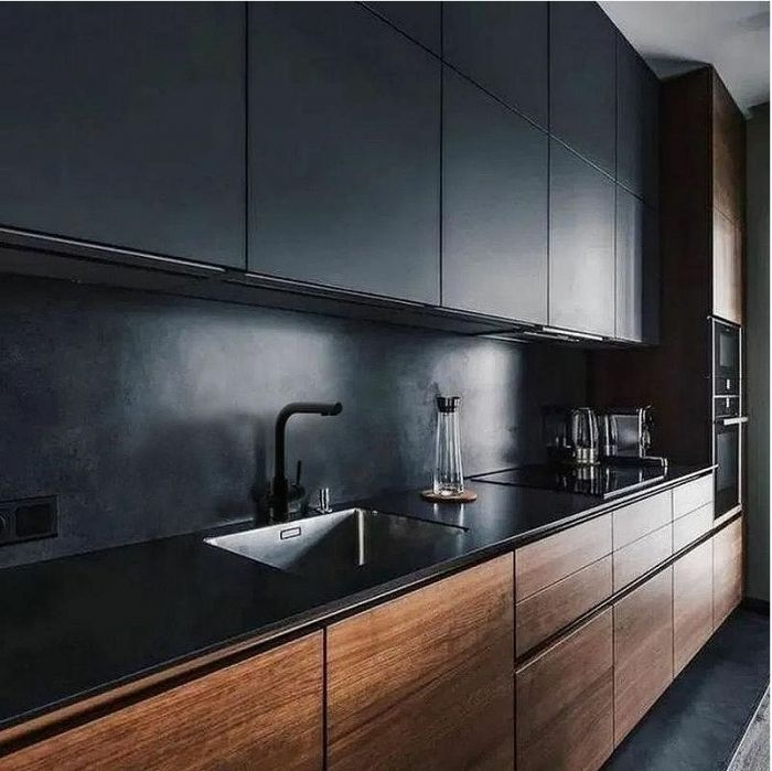 Смеситель для кухни Swedbe Selene Plus 8149 Черный матовый