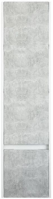 Шкаф пенал Sanflor Калипсо 38 R С03878 подвесной Белый Ателье светлый