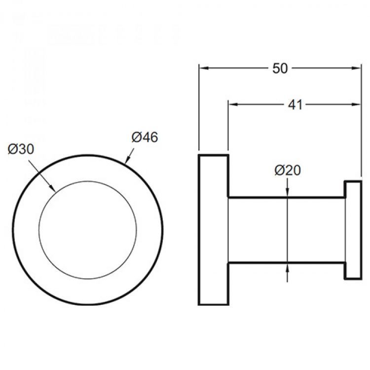 Крючок Jacob Delafon EO Classique E77826-CP