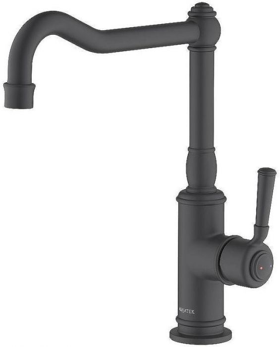 Смеситель для кухни Aquatek Классик AQ1580MB Черный матовый