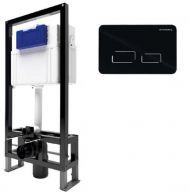 Инсталляция Bettoserb Sava Free Standing SFS40006491 для унитаза с клавишей смыва цвет Черный