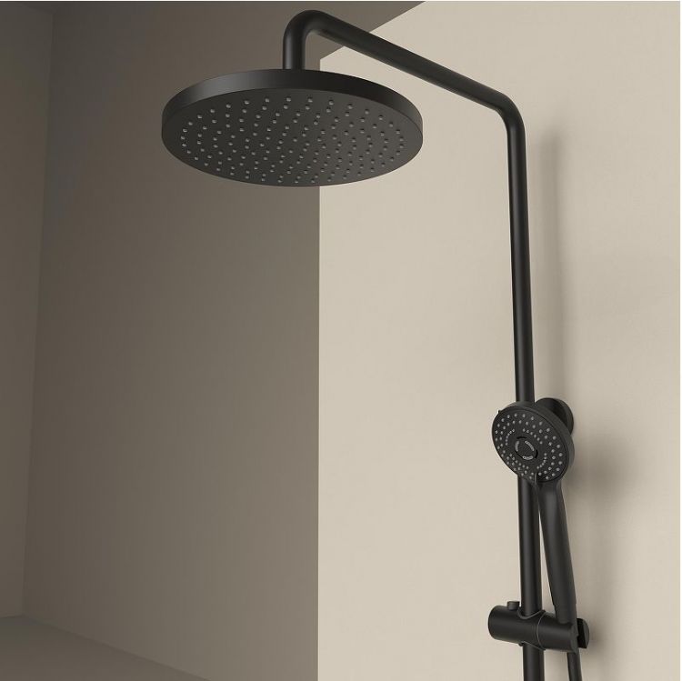 Душевая система Sancos Teo SC11002MB с термостатом цвет Черный матовый Душевая система Sancos Teo SC11002MB с термостатом цвет Черный матовый