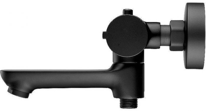 Смеситель для ванны Swedbe Mercury 9045B с термостатом Черный матовый