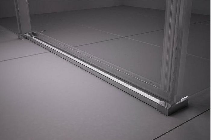 Душевой уголок Ravak Matrix MSDPS 100х100 L 0WLAA100Z1 профиль Белый стекло Transparent
