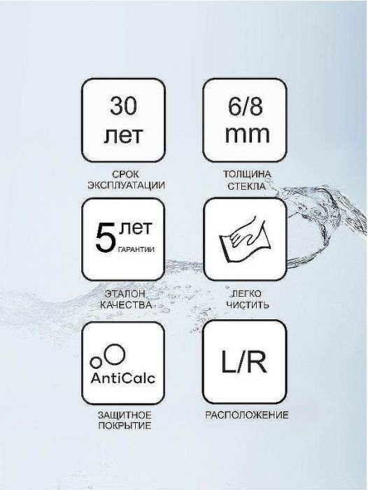 Душевой уголок Ravak Matrix MSDPS 100х100 L 0WLAA100Z1 профиль Белый стекло Transparent
