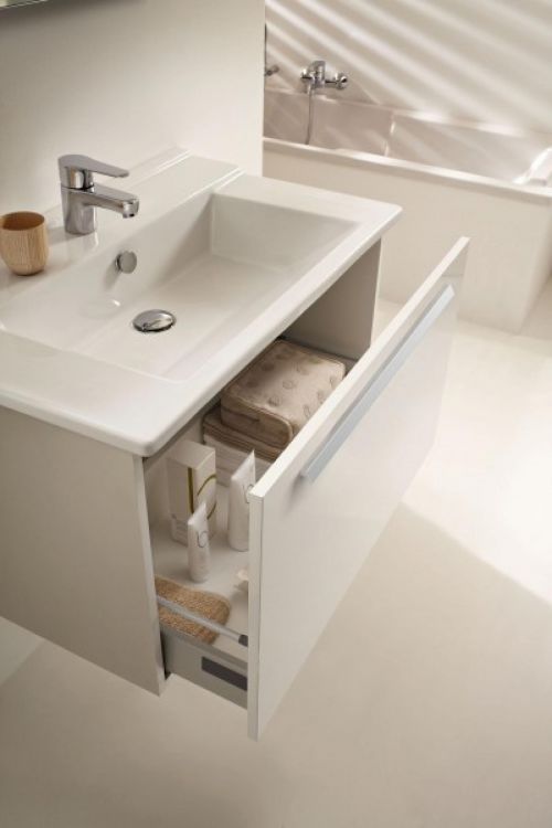 Тумба под раковину 55 см Jacob Delafon Struktura EB1284-N14 серый Тумба под раковину 55 см Jacob Delafon Struktura EB1284-N14 серый