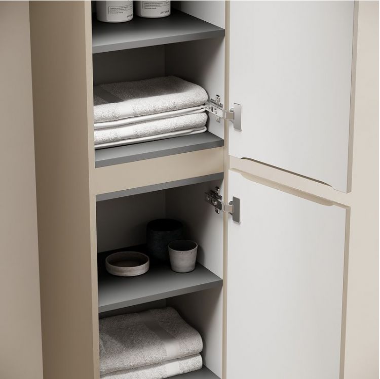 Шкаф пенал Sancos Code 35 PCD35GB подвесной цвет Серо-бежевый