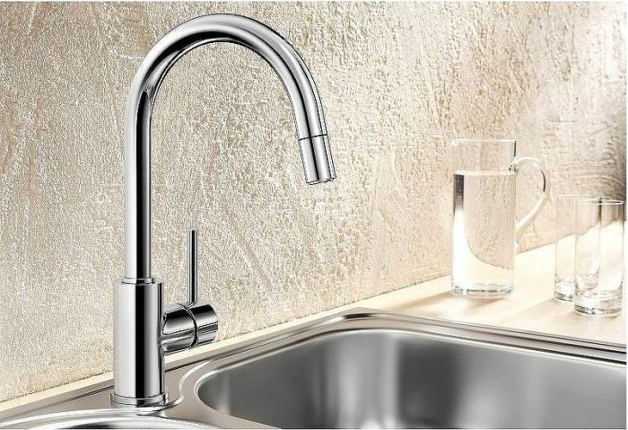 Смеситель для кухни Blanco Mida-S 521454 Хром