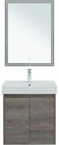 Комплект мебели для ванной Aquanet Nova Lite 60 302533 подвесной Дуб рошелье