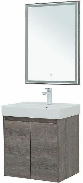 Комплект мебели для ванной Aquanet Nova Lite 60 302533 подвесной Дуб рошелье
