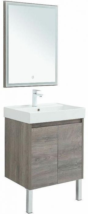 Комплект мебели для ванной Aquanet Nova Lite 60 302533 подвесной Дуб рошелье