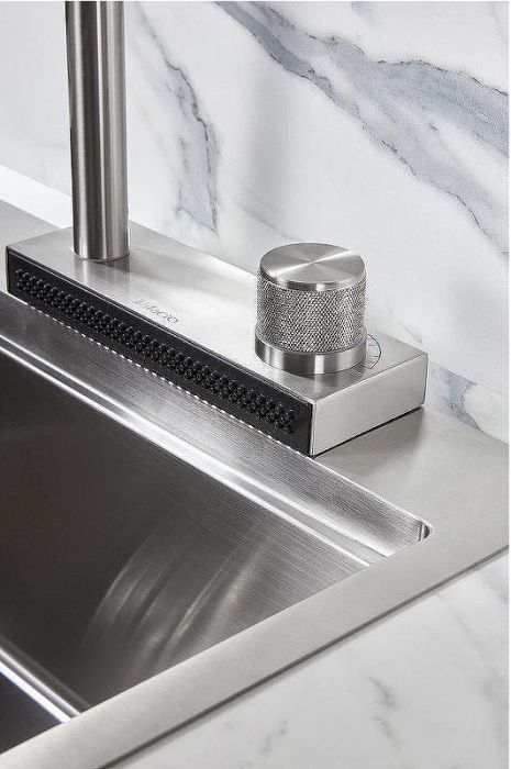 Смеситель для кухни Milacio Ultra MCU.556.SS Нержавеющая сталь