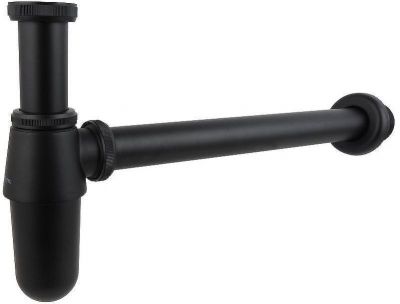 Сифон для раковины Aquatek AQ6011MB Черный матовый