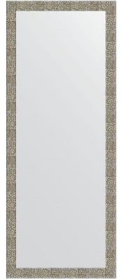 Зеркало Evoform Definite Floor 197х78 BY 6006 в багетной раме - Соты титан 70