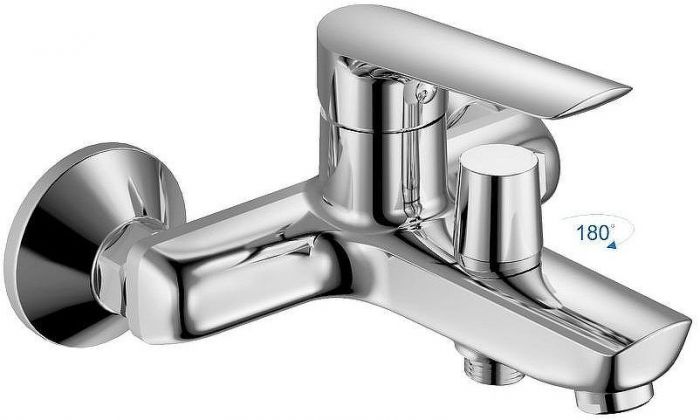 Смеситель для ванны Haiba HB60198 Хром
