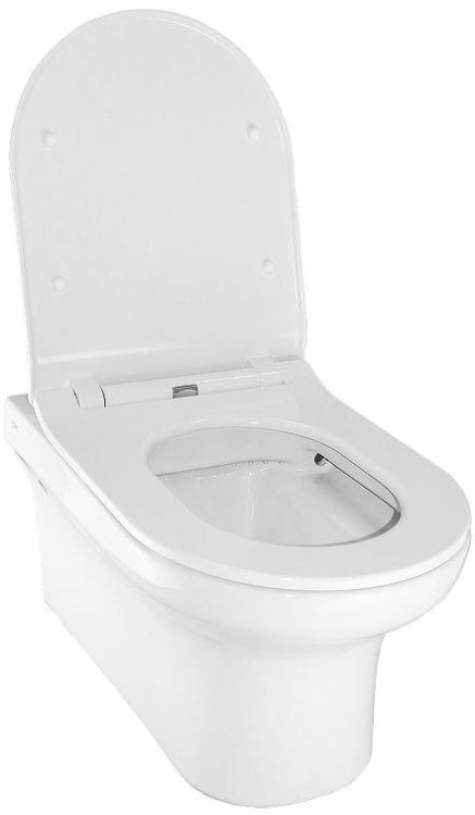 Унитаз Creo Ceramique Archi AR1100R+RE1001T/AR1001T подвесной цвет Белый с сиденьем Микролифт