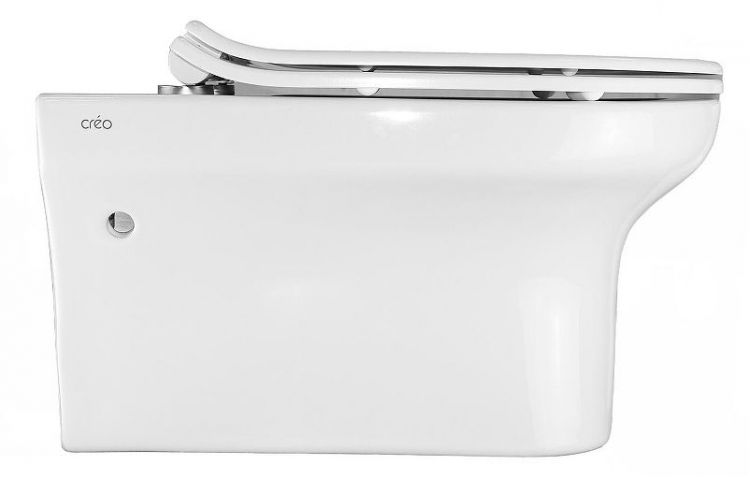 Унитаз Creo Ceramique Archi AR1100R+RE1001T/AR1001T подвесной цвет Белый с сиденьем Микролифт