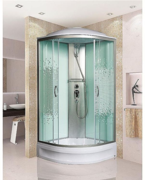 Душевая кабина Мономах 80x80x24 С МЗ 10000005757 без гидромассажа