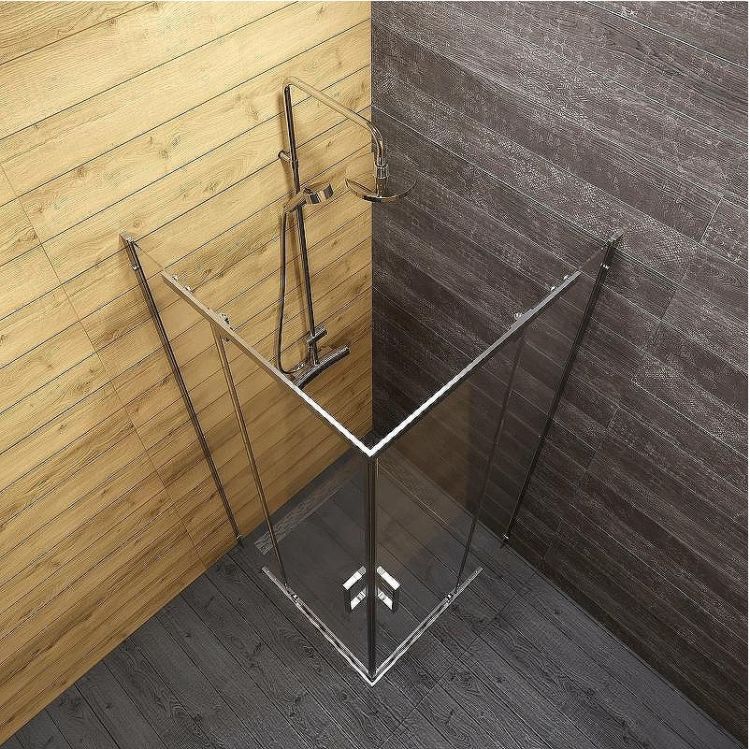 Душевой уголок Triton Каппа-Хром 90х90 Щ0000054220 профиль Хром стекло прозрачное Душевой уголок Triton Каппа-Хром 90х90 Щ0000054220 профиль Хром стекло прозрачное