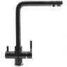 Смеситель для кухни Ulgran Steel US-016-002 цвет Черная брашированная сталь Смеситель для кухни Ulgran Steel US-016-002 цвет Черная брашированная сталь