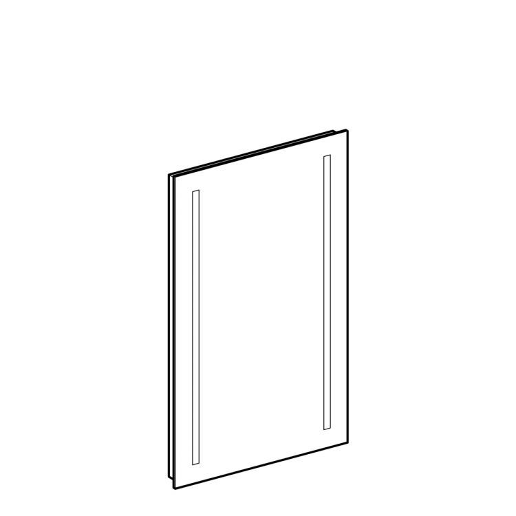 Зеркало Geberit Option с подсветкой 40х65 см [500.580.00.1]