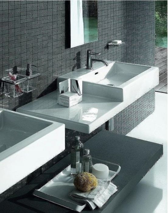 Раковина Laufen Living City 100 R 8.1843.1.000.104.1 Белая