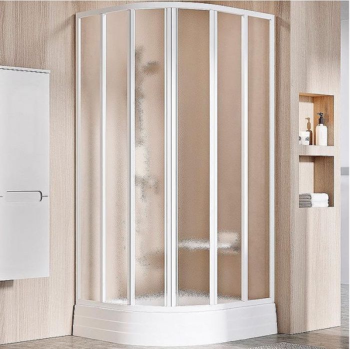 Душевой уголок Ravak Supernova SKCP6-90 90x90 32070100ZG профиль Белый стекло Grape