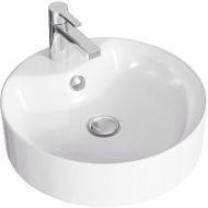 Раковина Aqwella Sanita Luxe Best Shelf 43 WB.CT/Best/43-C.Shelf/WHT Белая