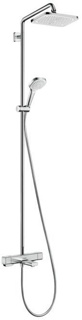 Hansgrohe Croma E 280 1jet Душевая система Showerpipe с термостатом для ванны, хром