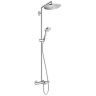 Hansgrohe Croma E 280 1jet Душевая система Showerpipe с термостатом для ванны, хром