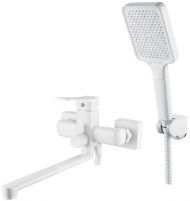Смеситель для ванны Shevanik S9902C универсальный цвет Белый