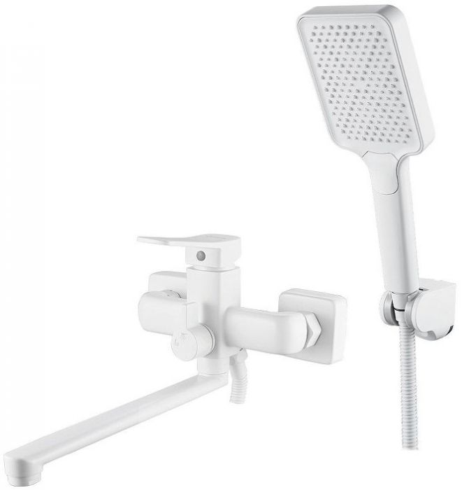 Смеситель для ванны Shevanik S9902C универсальный цвет Белый