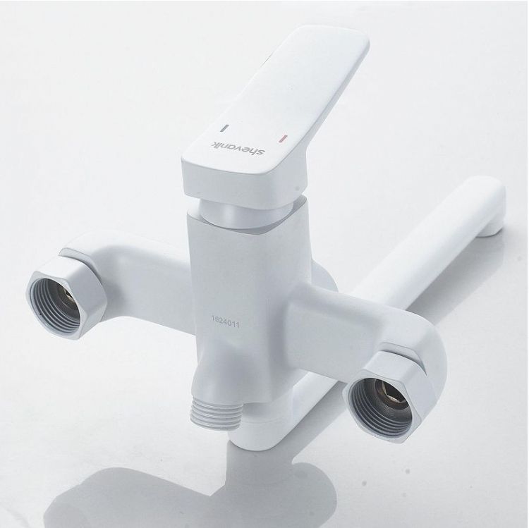 Смеситель для ванны Shevanik S9902C универсальный цвет Белый Смеситель для ванны Shevanik S9902C универсальный цвет Белый