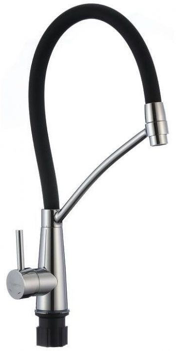 Смеситель для кухни Fmark FS8255A-01 цвет Хром Черный