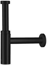 Hansgrohe Flowstar Сифон для раковины, дизайнерский, цвет: черный матовый