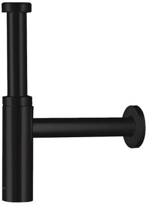 Hansgrohe Flowstar Сифон для раковины, дизайнерский, цвет: черный матовый